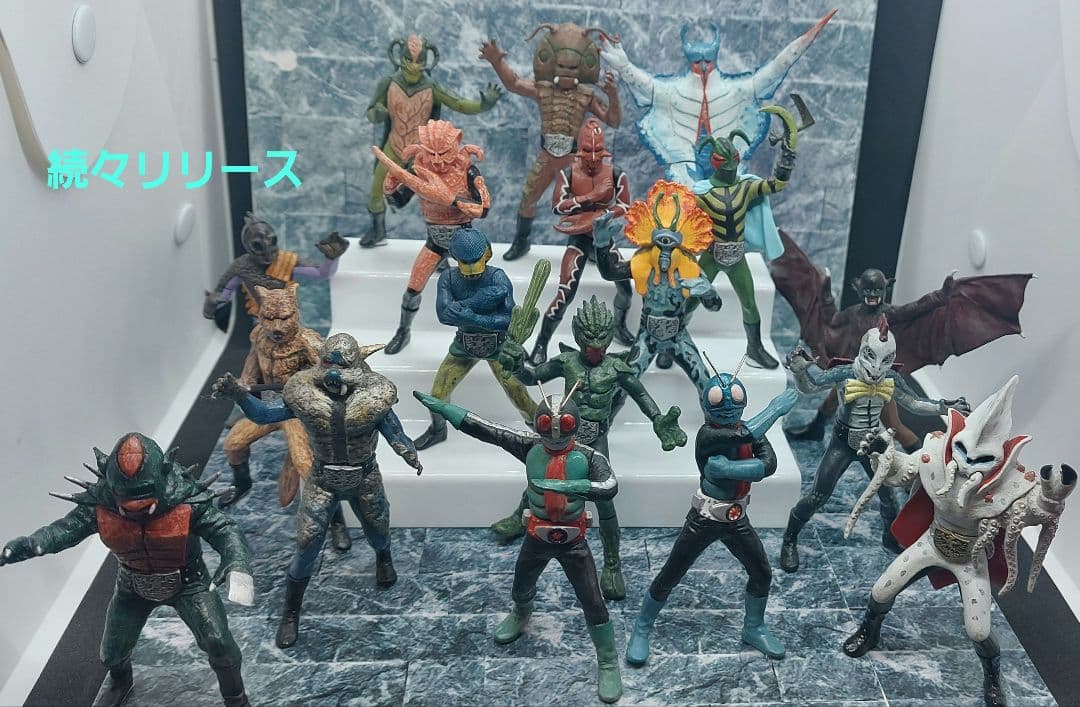 HG仮面ライダー　怪人リペイントシリーズvol.1