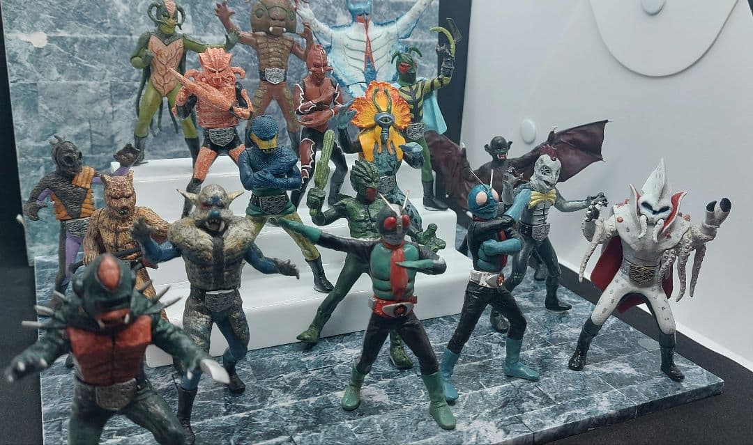 HG仮面ライダー　怪人リペイントシリーズvol.1