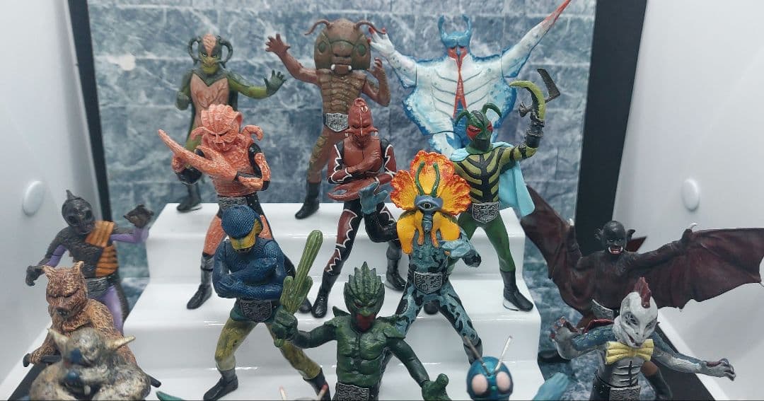 HG仮面ライダー　怪人リペイントシリーズvol.1