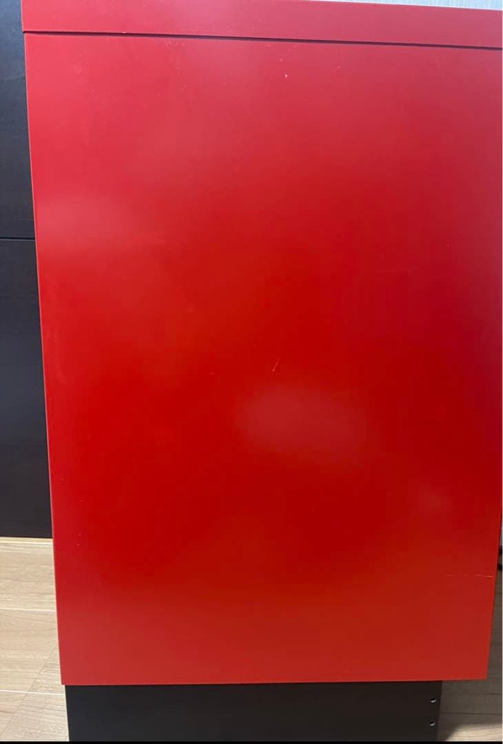 BISLEY スチールキャビネット 赤 6段