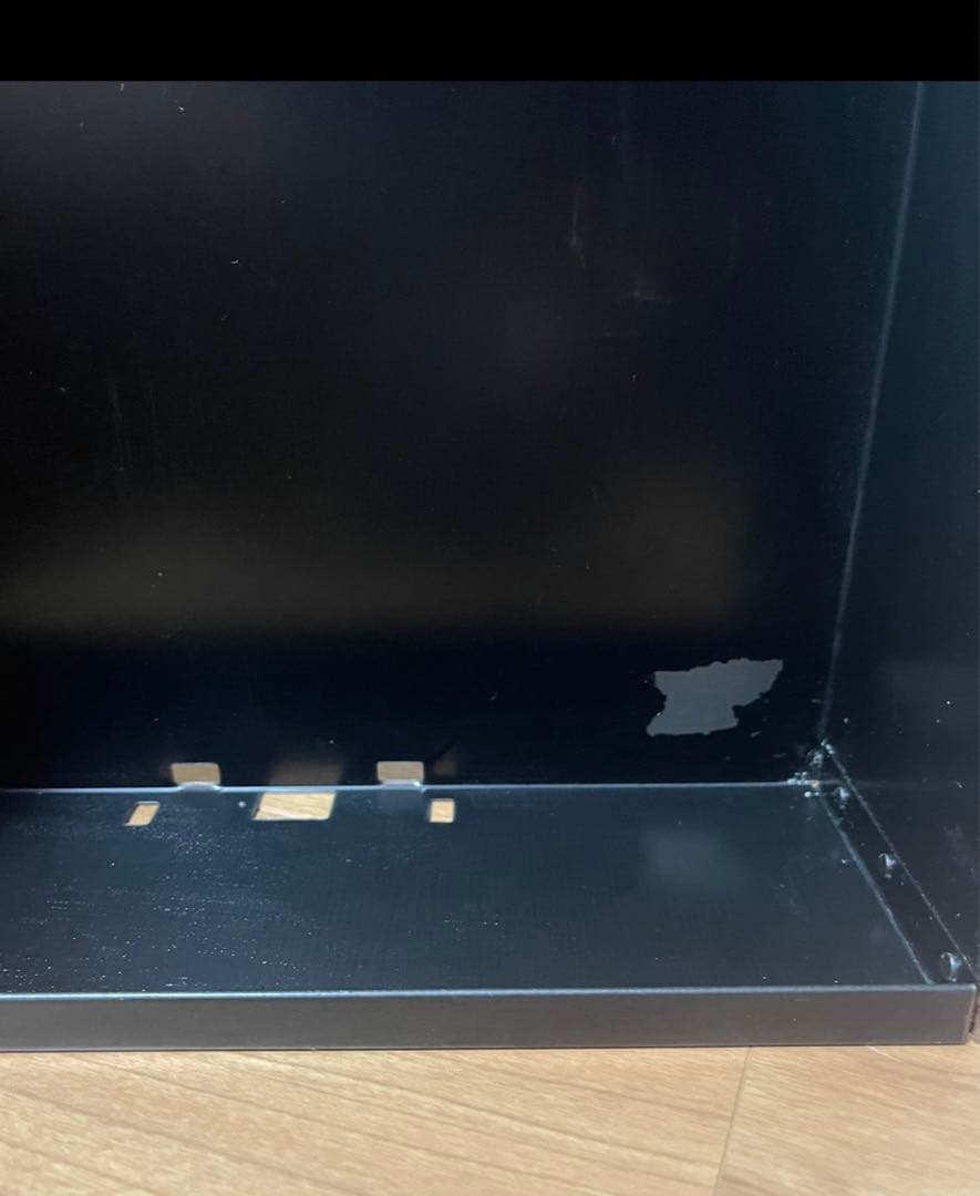 BISLEY スチールキャビネット 赤 6段