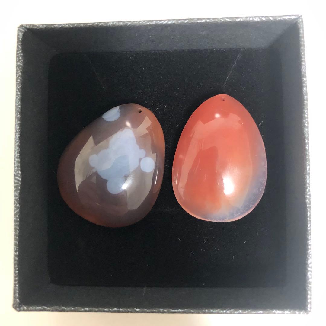 縁結び 女陰 ヌードメノウ 生命の源 女性器 趣味 天然石 瑪瑙 彫り物 B41