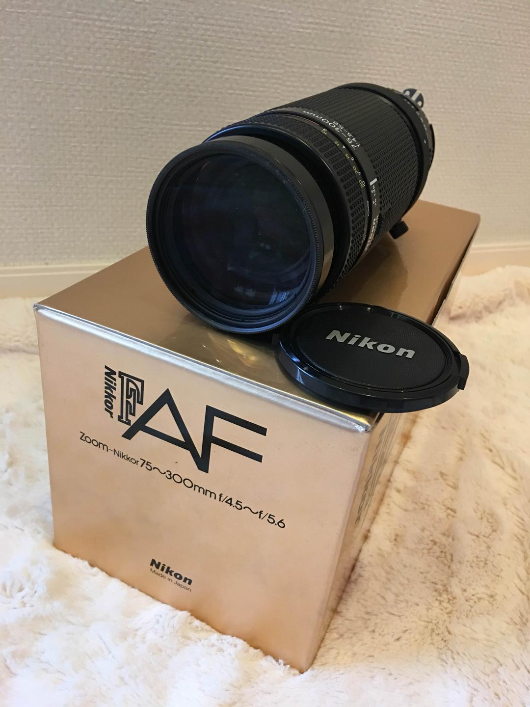 Nikon☆レンズ75-300mm f/4.5~f/5.6