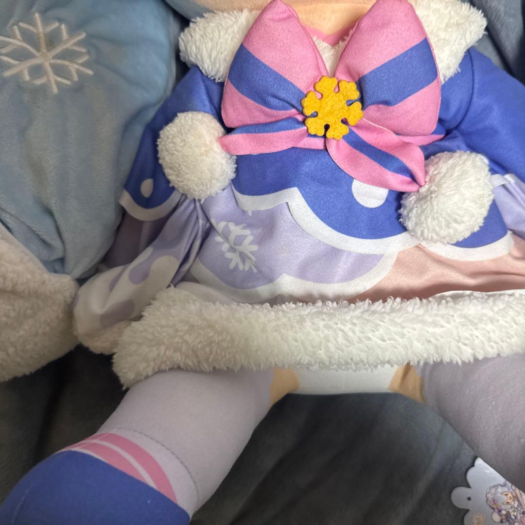 雪ミク2023 どでかふわふわぬいぐるみ　ラスト