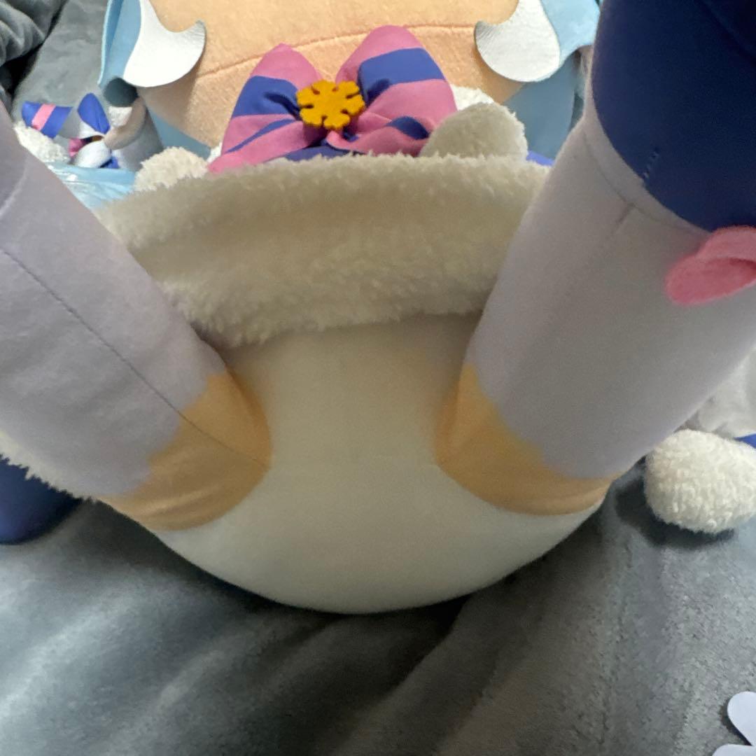 雪ミク2023 どでかふわふわぬいぐるみ　ラスト