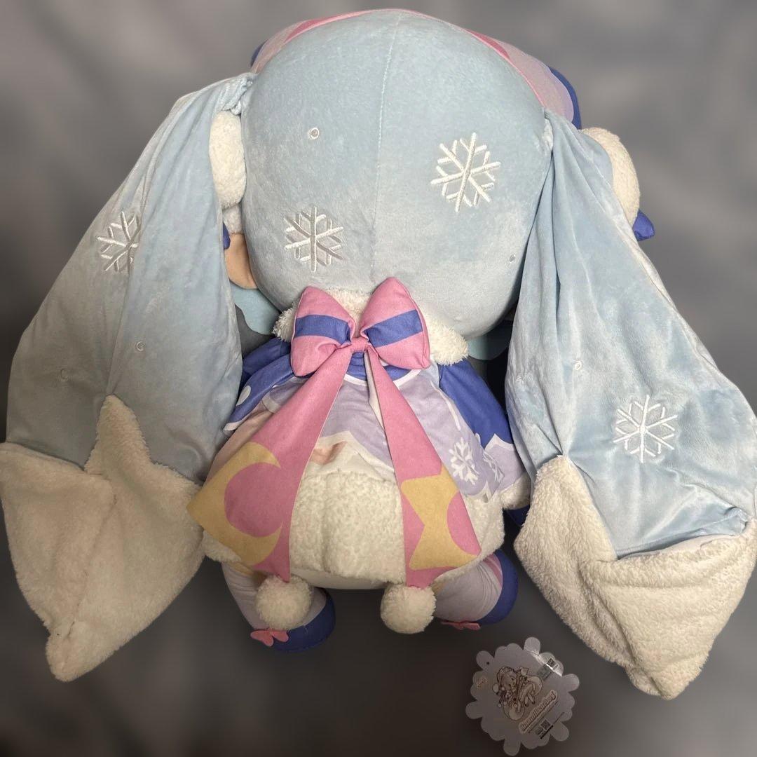 雪ミク2023 どでかふわふわぬいぐるみ　ラスト