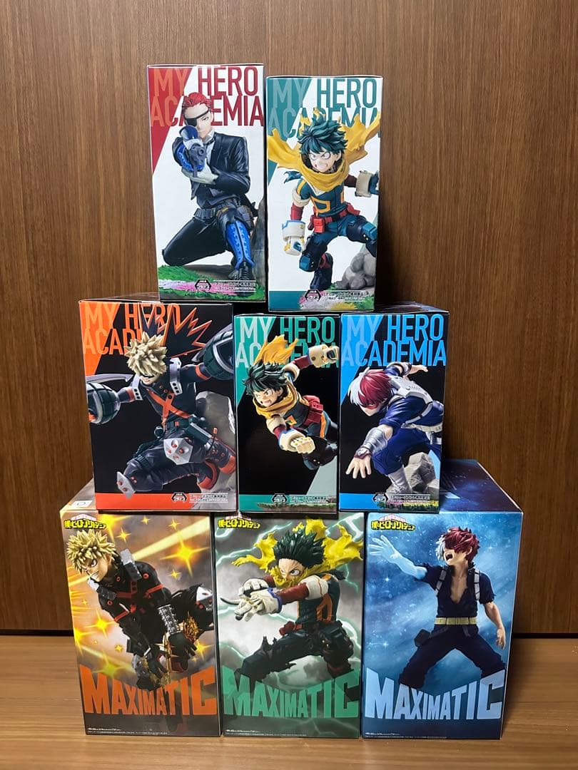 僕のヒーローアカデミアMAXIMATIC&XrossLinkフィギュア8体セット