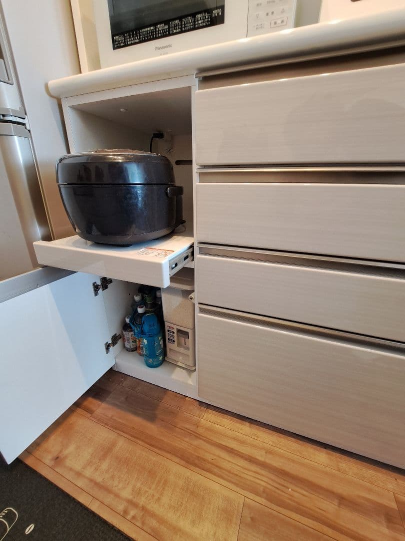 ホワイト 食器棚・キッチンカウンター ニトリ