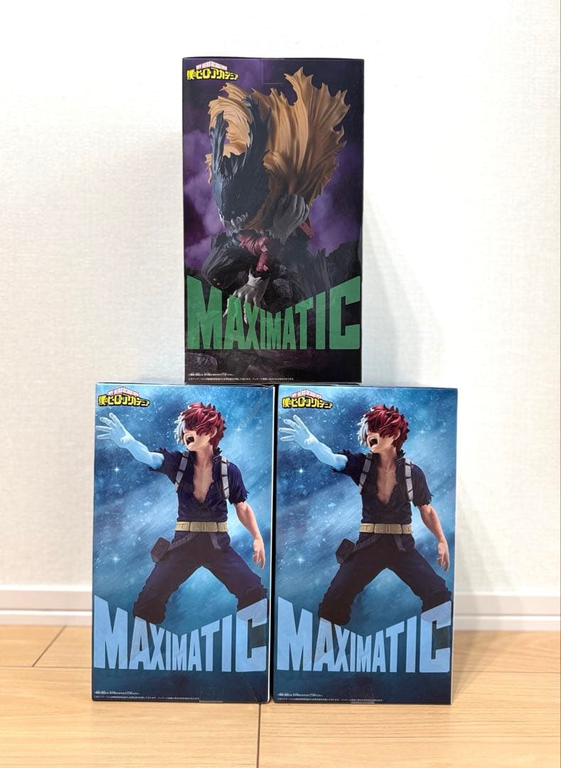 僕のヒーローアカデミア maximatic 緑谷出久 轟焦凍 2種セット