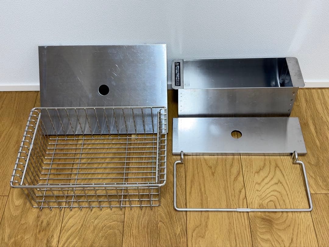 スノーピーク　メッシュトレー 1unit 深型、ステンボックスハーフユニット　他