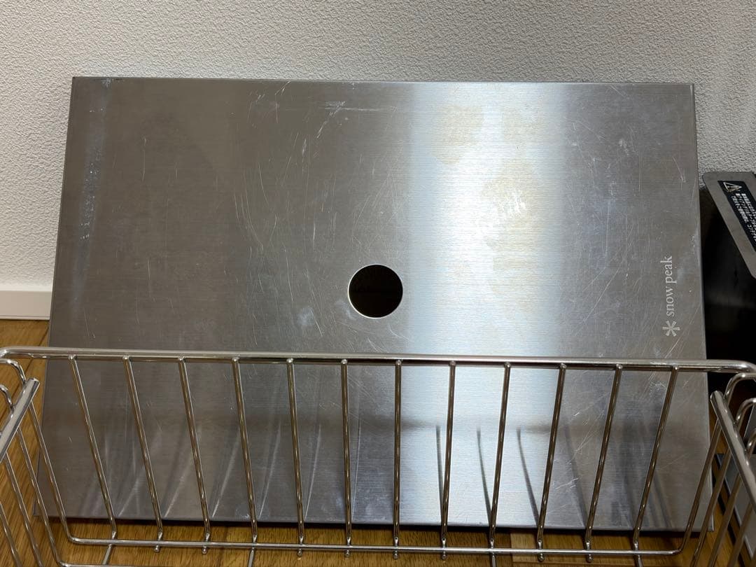 スノーピーク　メッシュトレー 1unit 深型、ステンボックスハーフユニット　他