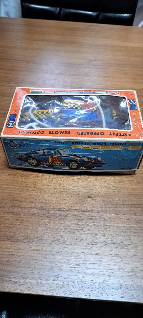 ポルシェ　911　ブリキリモコン 昭和レトロ