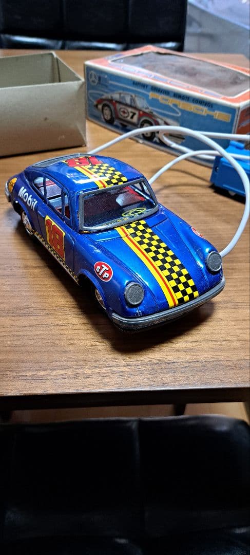 ポルシェ　911　ブリキリモコン 昭和レトロ