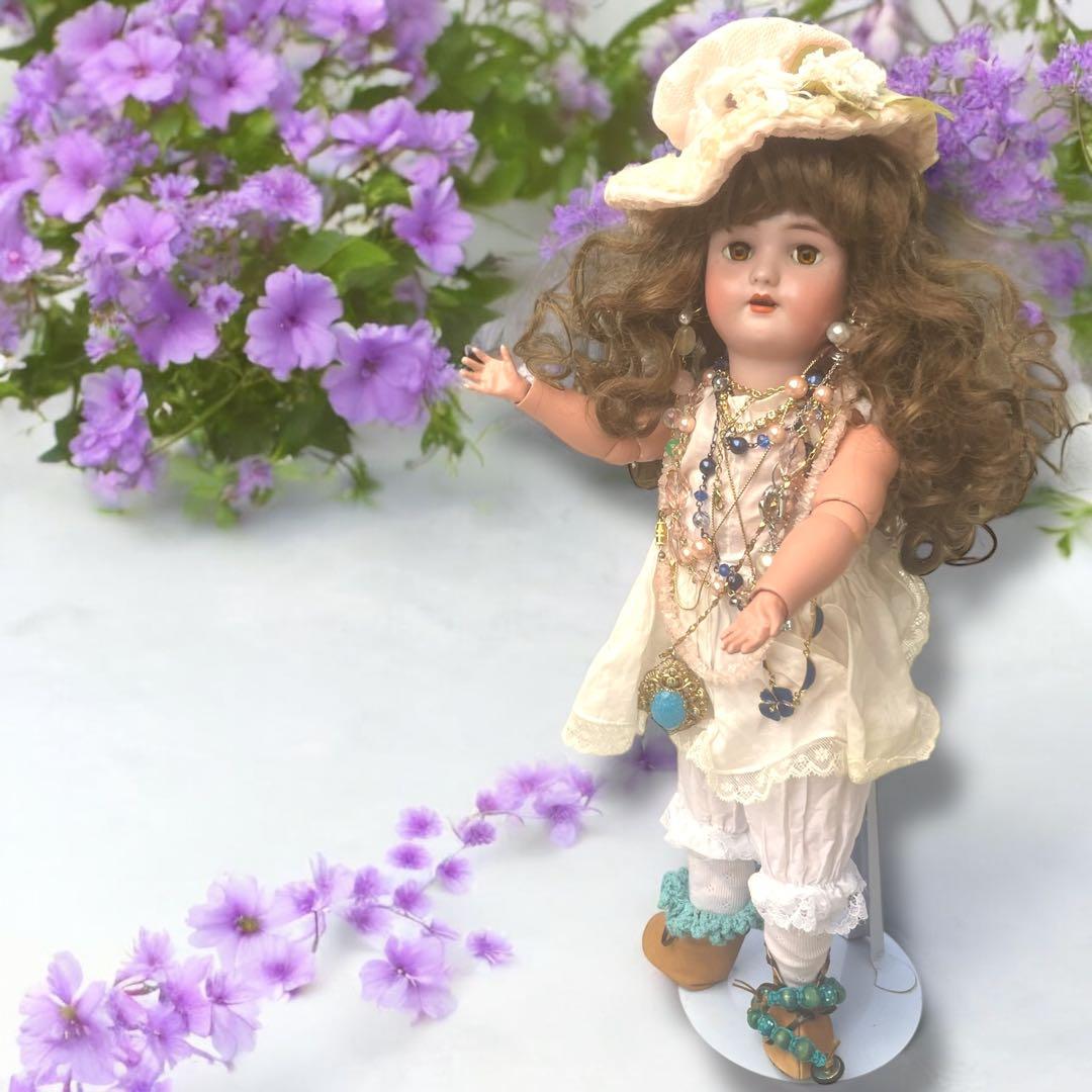 kimiko_t アンティーク ビスクドール シモン ハルビック ゴールド