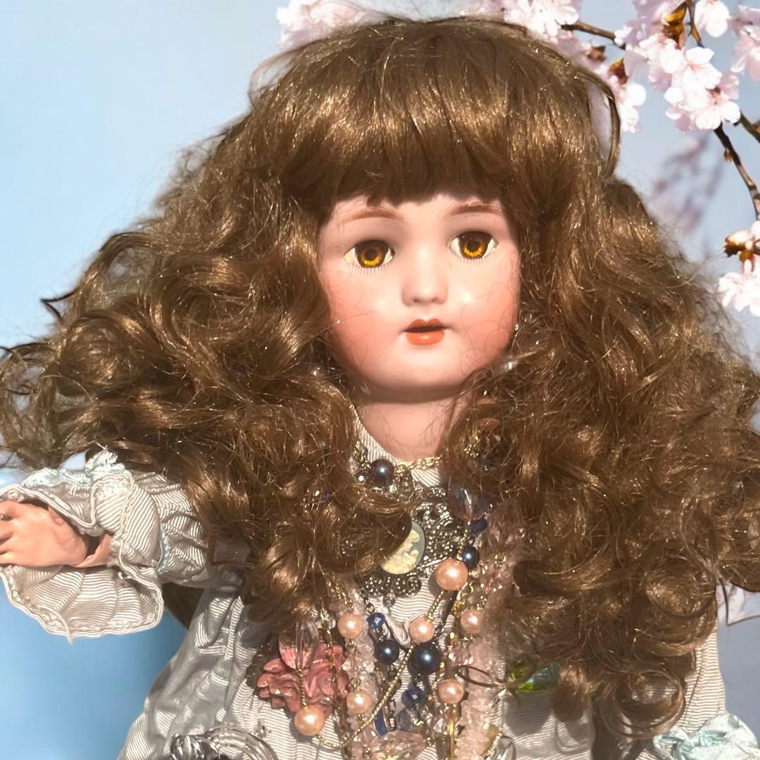 kimiko_t アンティーク ビスクドール シモン ハルビック ゴールド