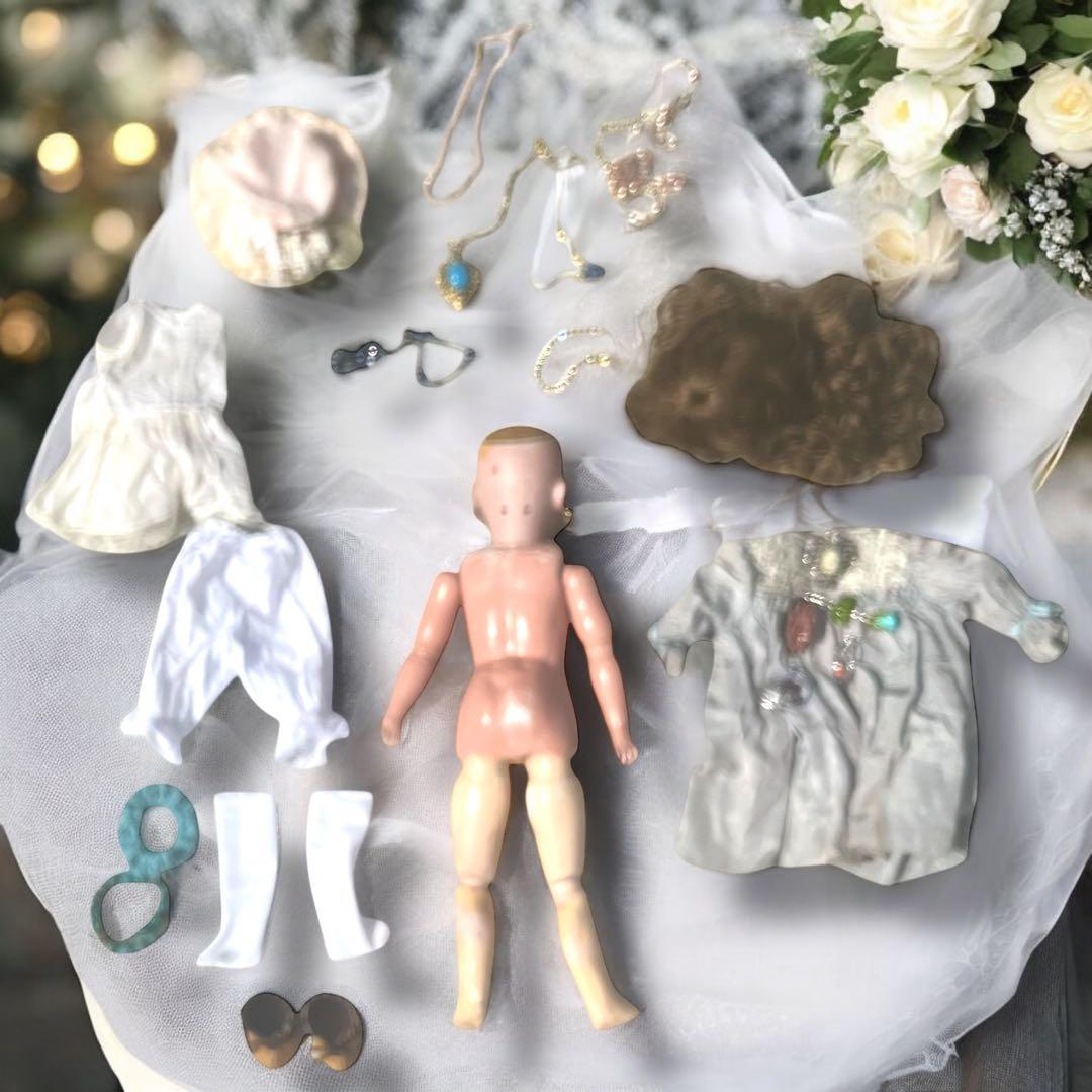 kimiko_t アンティーク ビスクドール シモン ハルビック ゴールド