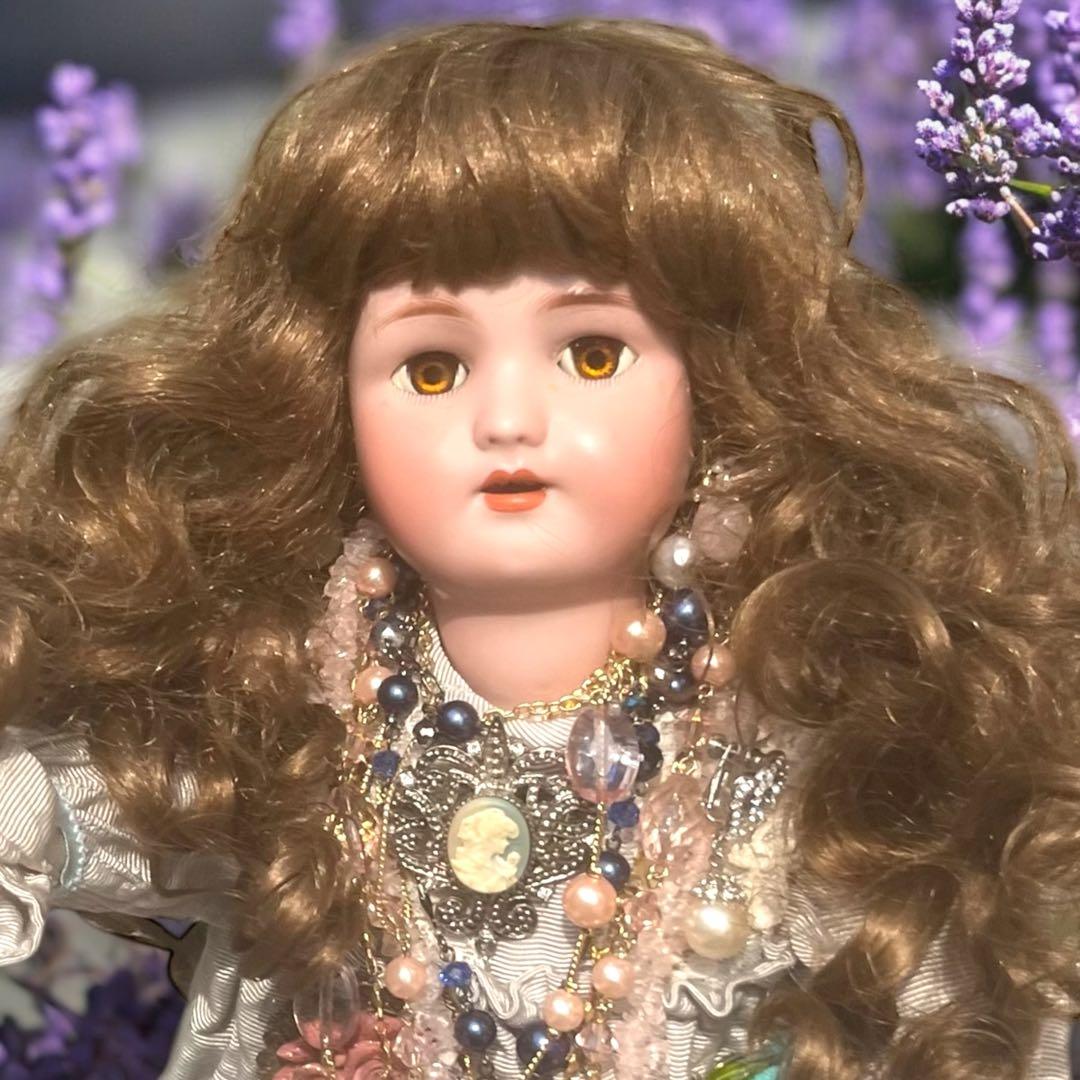 kimiko_t アンティーク ビスクドール シモン ハルビック ゴールド