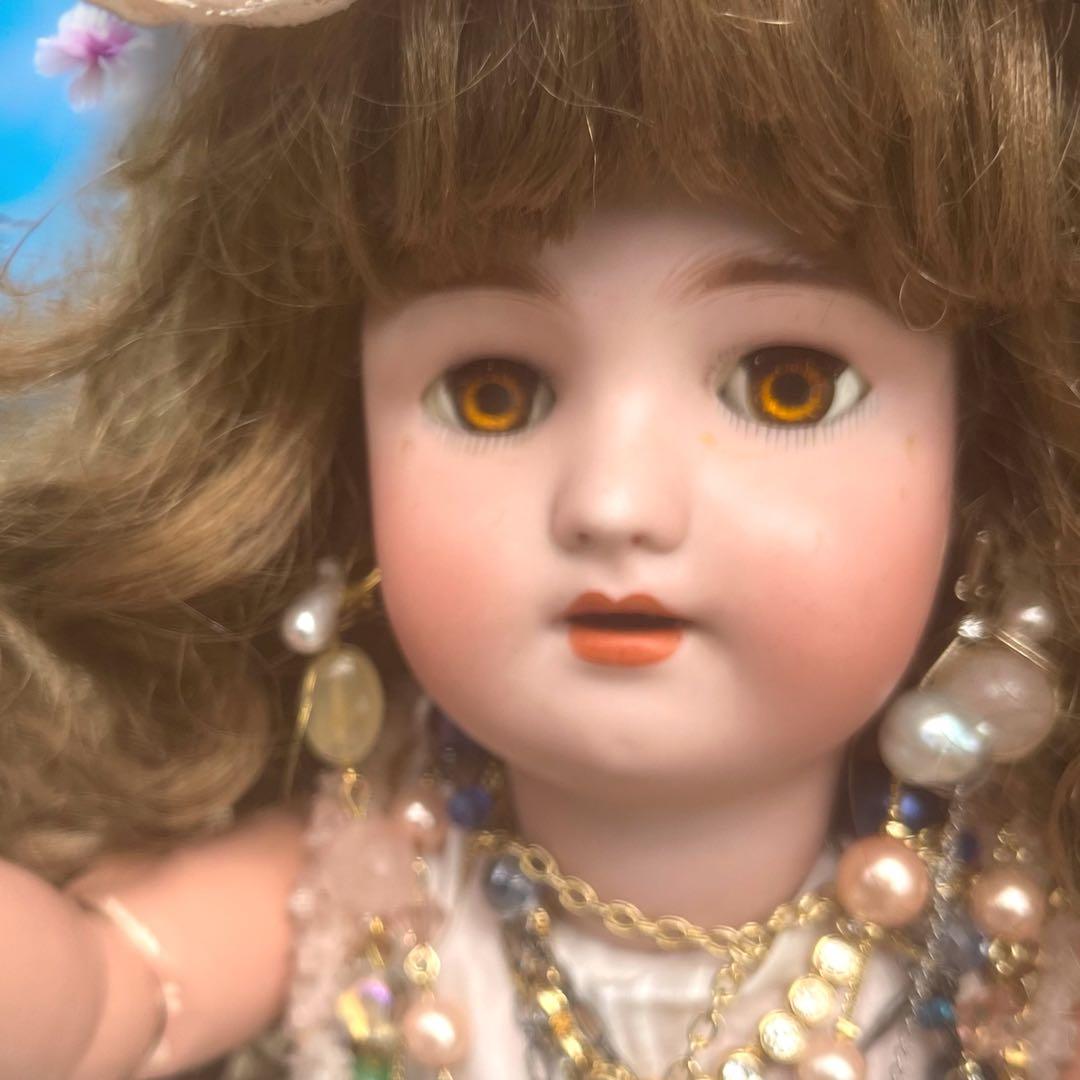 kimiko_t アンティーク ビスクドール シモン ハルビック ゴールド