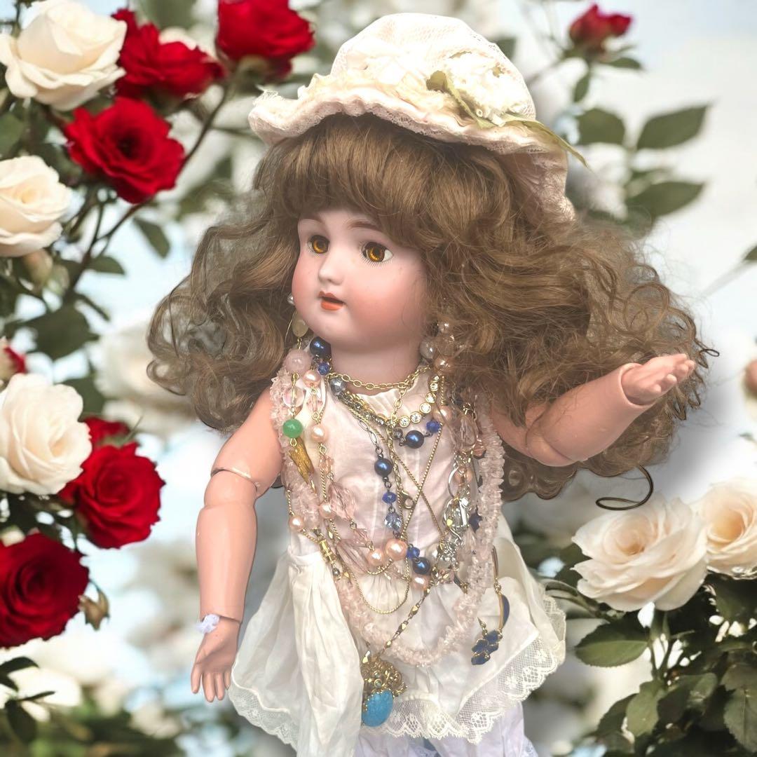 kimiko_t アンティーク ビスクドール シモン ハルビック ゴールド