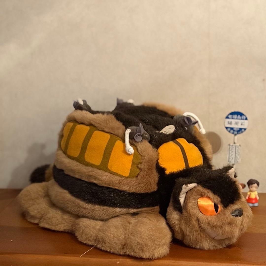 ジブリ　ネコバス　BOXティッシュケース