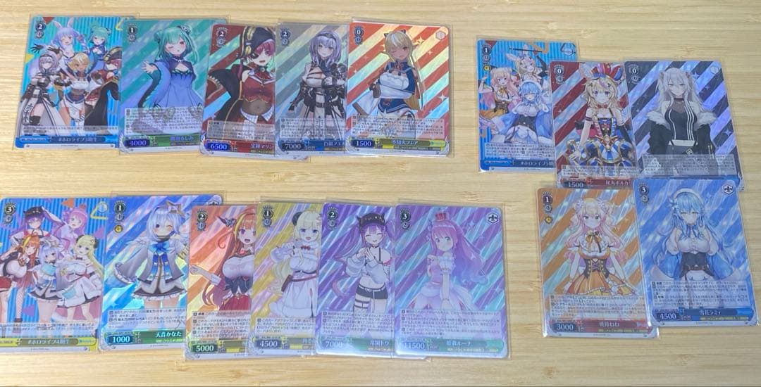 ヴァイスシュヴァルツ ホロライブ TD SR 36枚セット　セミコンプ