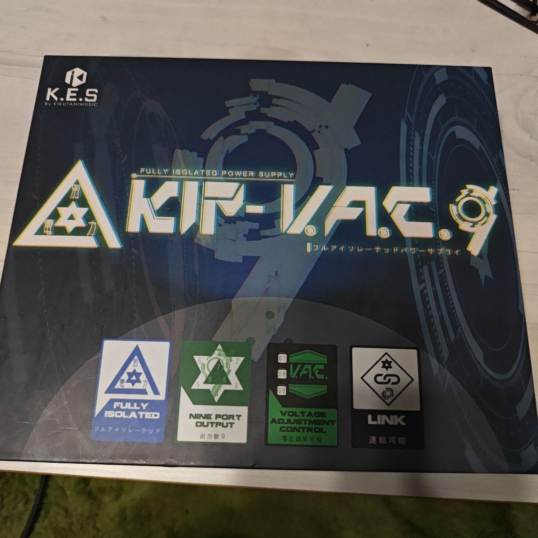 K.E.S　KIP-VAC DC 9Vパワーサプライ
