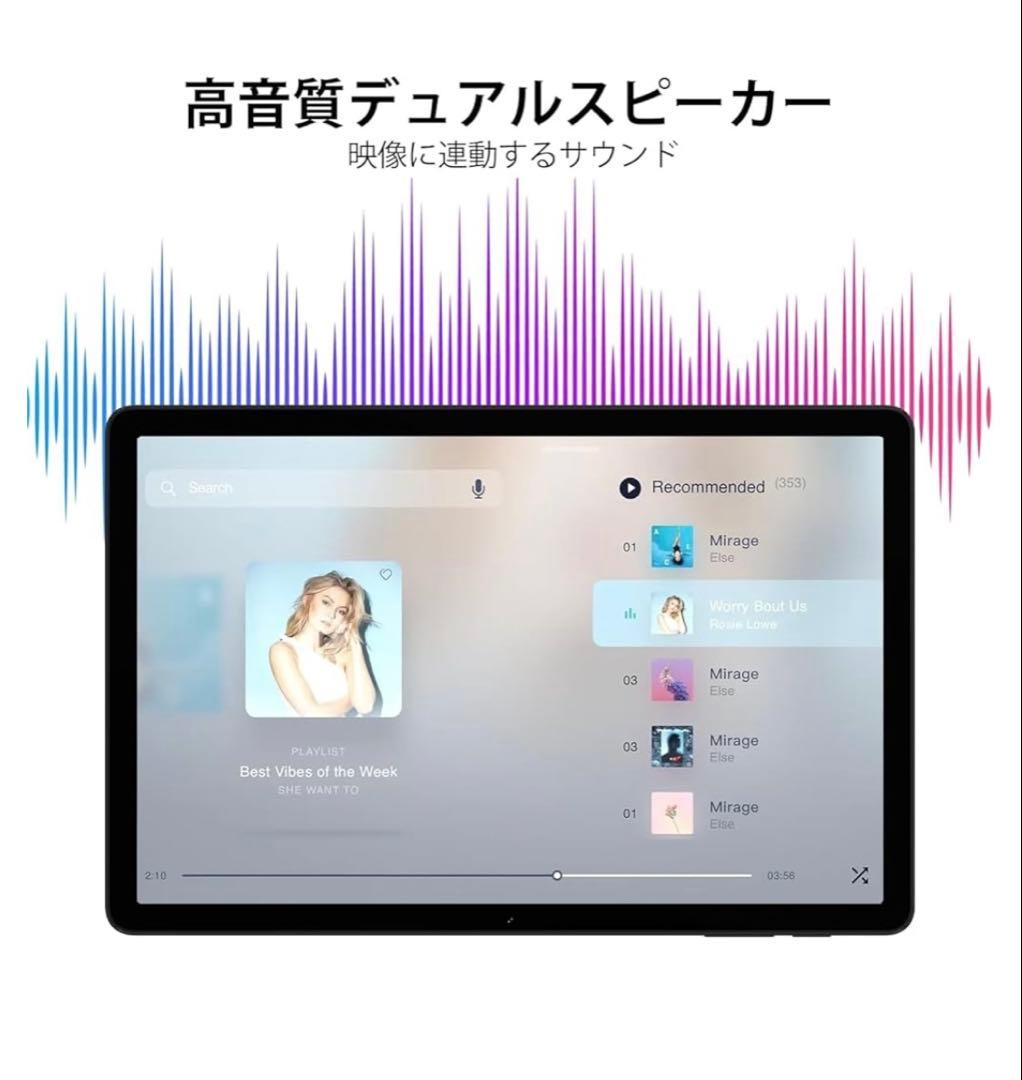 アンドロイド15 タブレット 11インチ　30GB+128GB+2TB