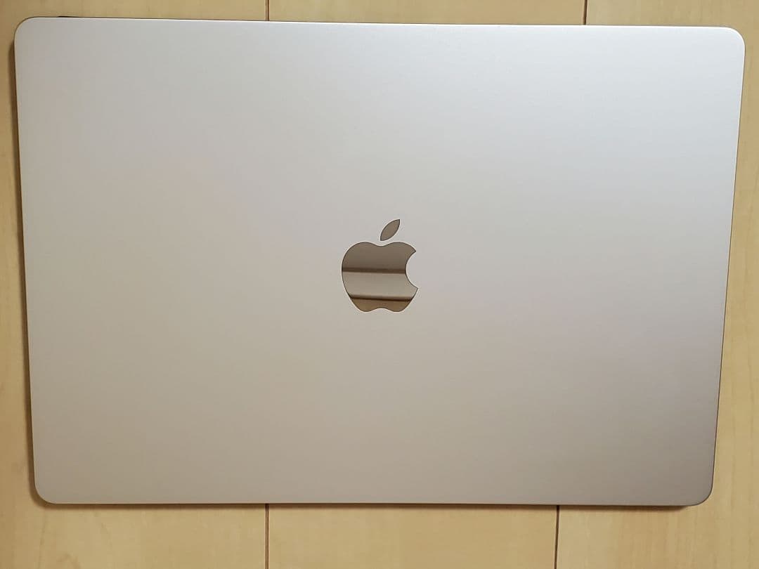 15インチ16GB512GBスターライトUSキーボードM3MacBookAir