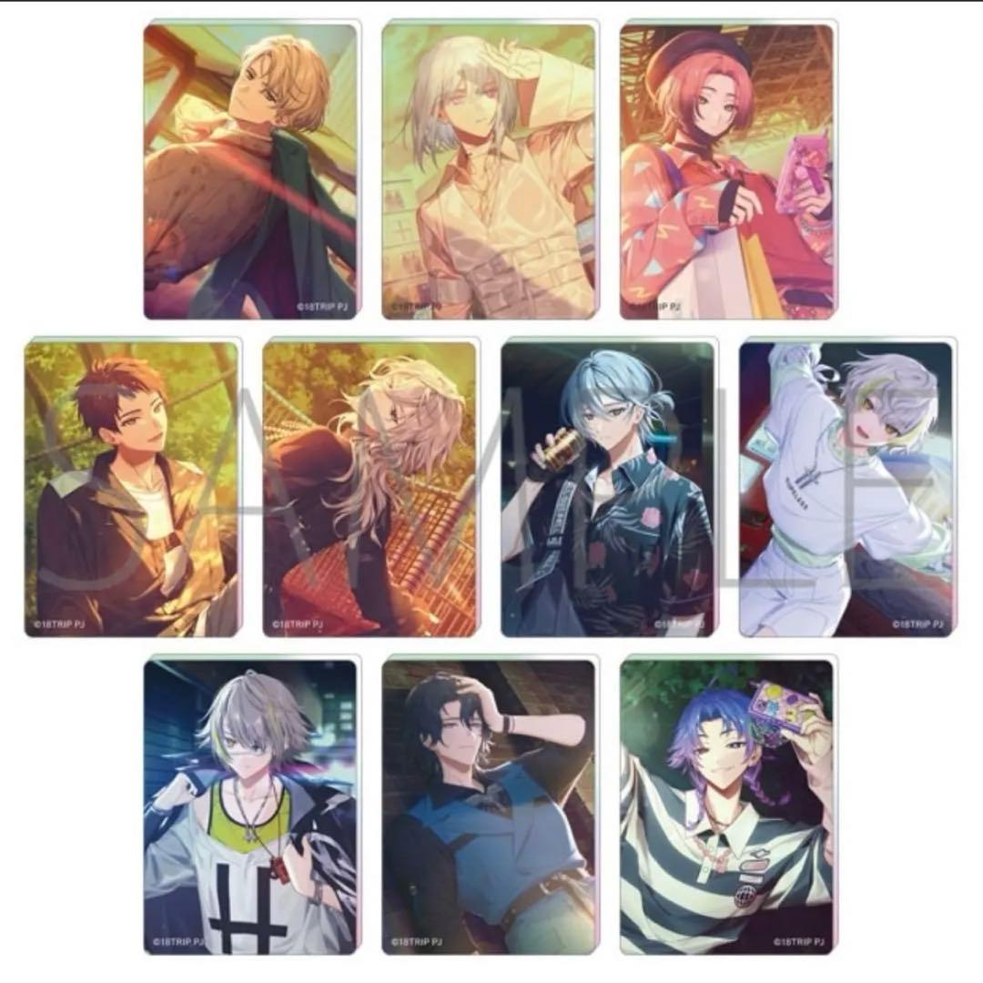 18TRIP ノーブルアートコレクション　エイトリ　アクリルブロック　夕班　夜班