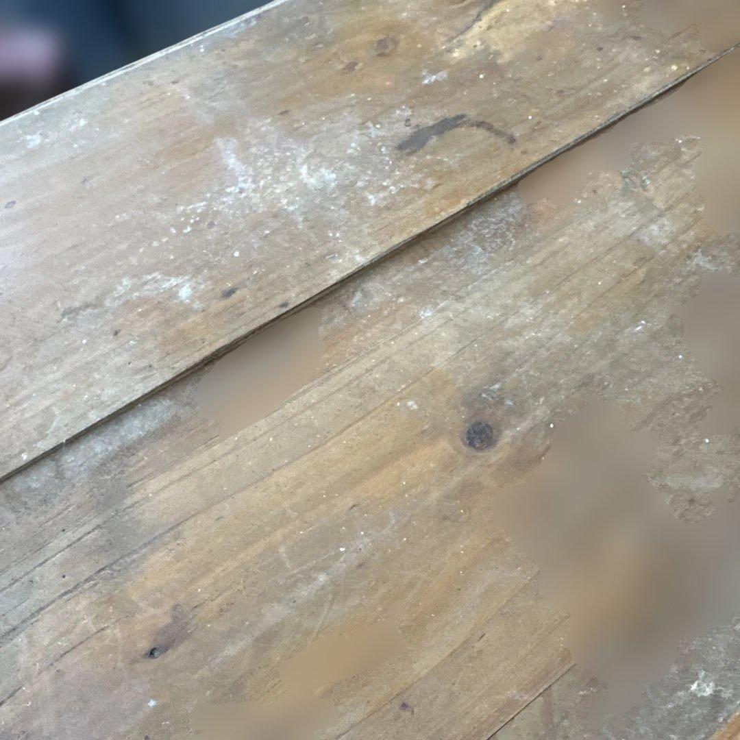 ヴィンテージ　大正ガラス❗️木製ブラウンチェスト 5引き出し ガラス窓付き