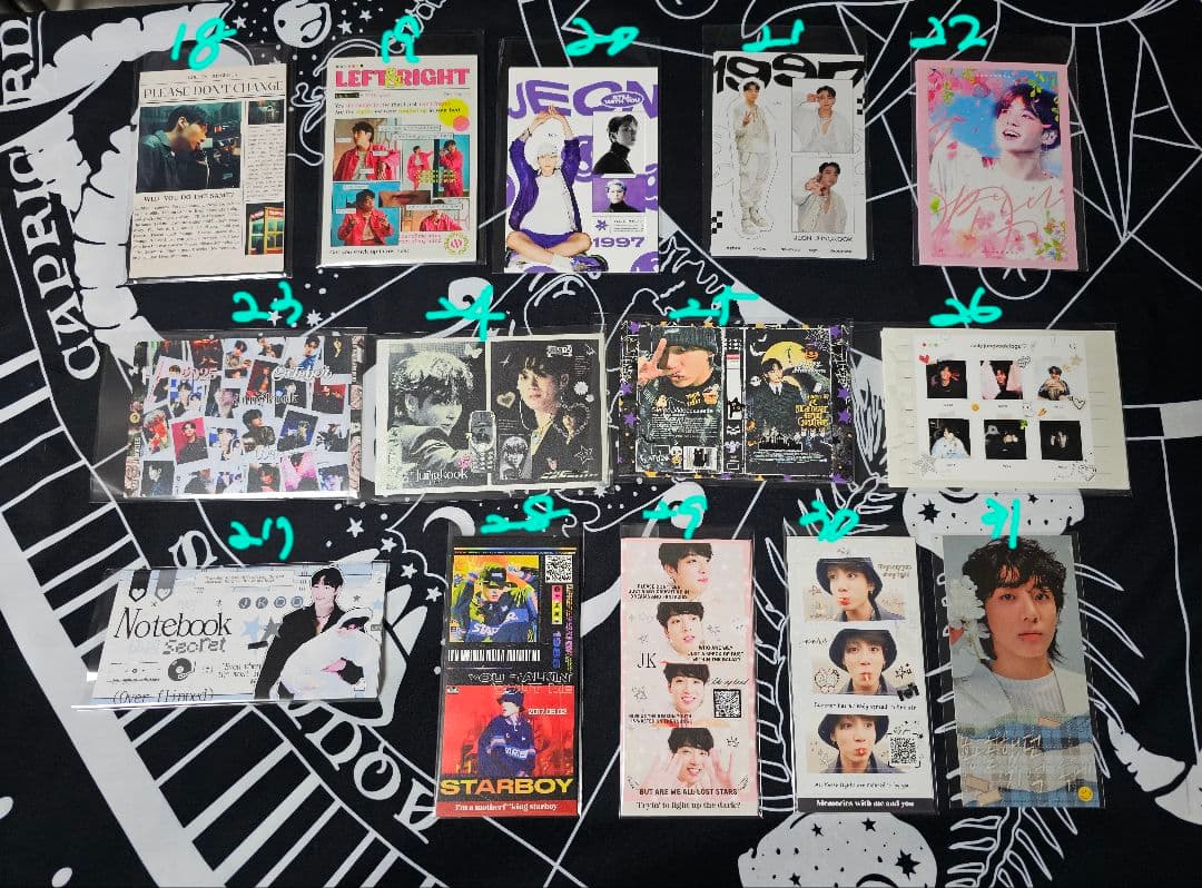 ポストカード フォトチケット グク BTS 韓国製作者様 グッズ