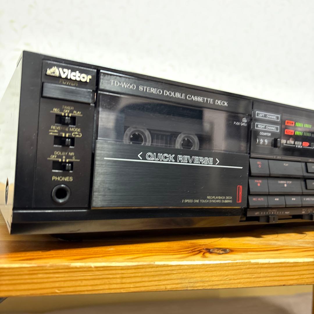 Victor カセットデッキ　TD-W60
