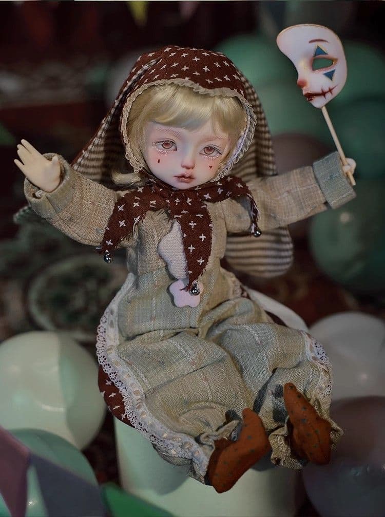 AX894 BJD 1/6 ドール本体 Joker 球体関節人形 ハンドメイド