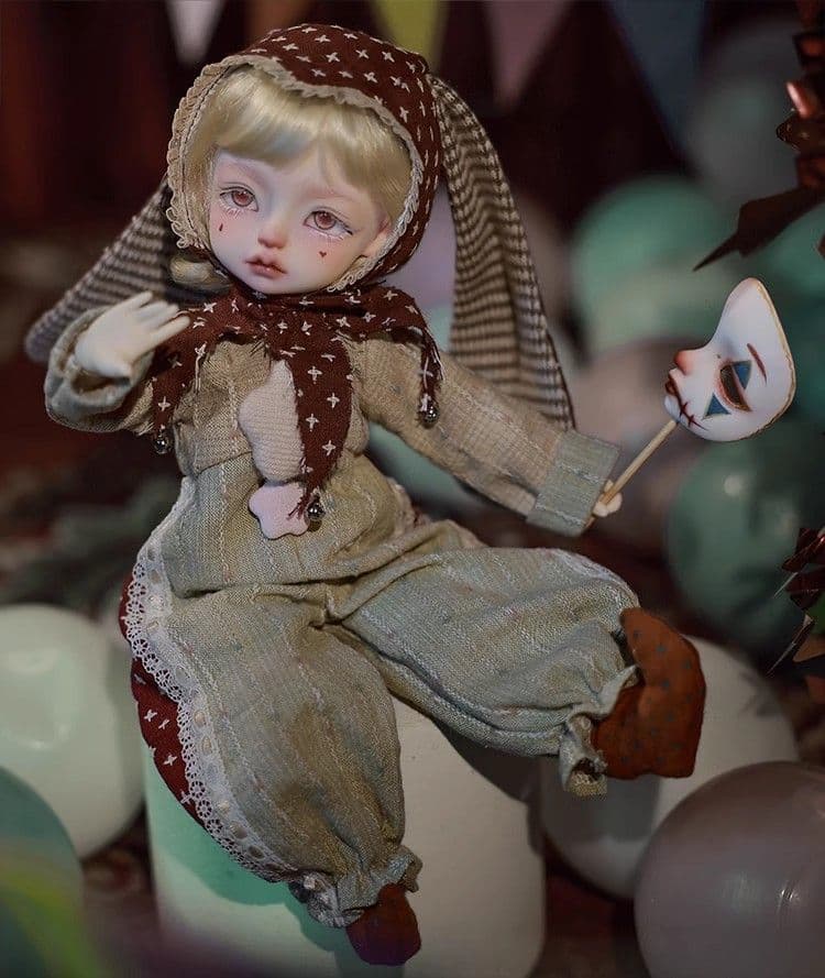 AX894 BJD 1/6 ドール本体 Joker 球体関節人形 ハンドメイド