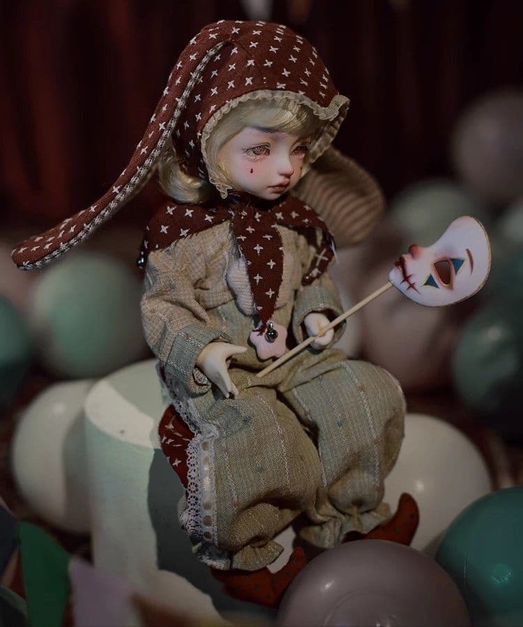 AX894 BJD 1/6 ドール本体 Joker 球体関節人形 ハンドメイド