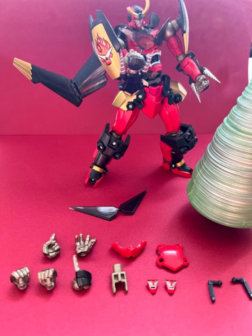 【中古】スーパーロボット超合金　 天元突破　グレンラガン　ドリル付き