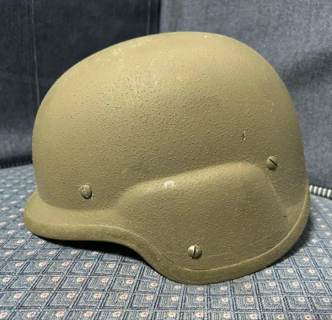 米軍実物 放出品 PASGTフリッツ ヘルメット Mサイズ《カバー付き》