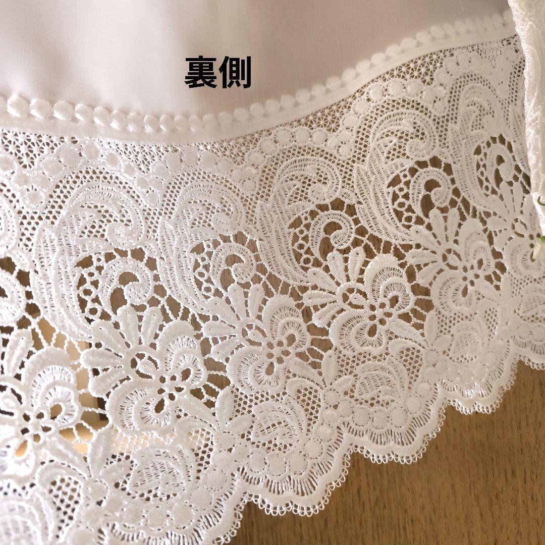 カフェカーテン【Ｓｅｏ様オーダー品　レースアーチカーテン】ハンドメイド