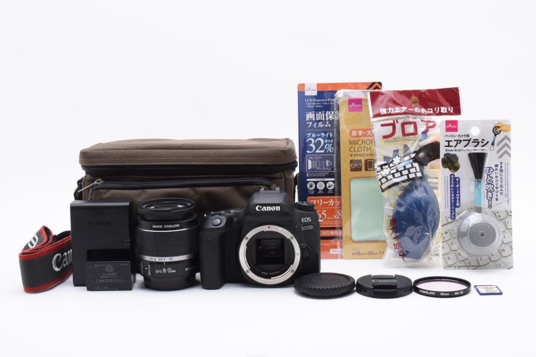 デジタル 一眼レフ カメラ Canon EOS 9000D 標準レンズセット