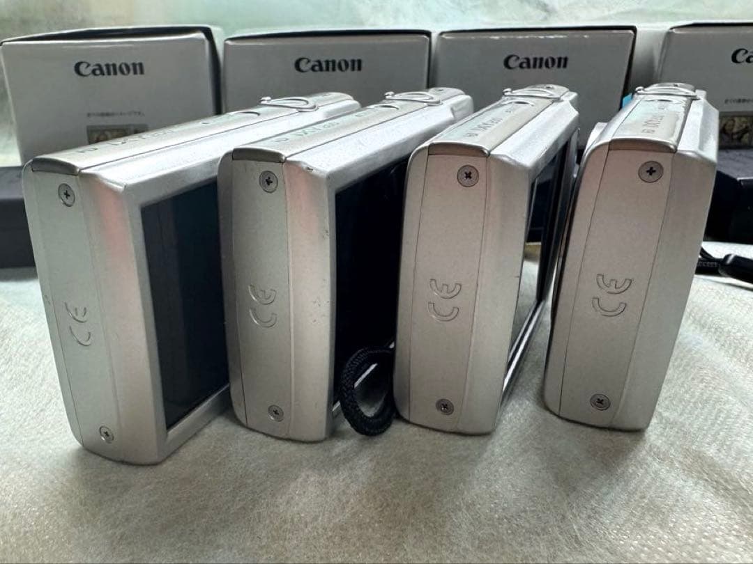 CANON IXY200 コンパクトデジカメ　4台セット2
