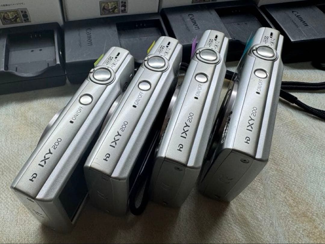 CANON IXY200 コンパクトデジカメ　4台セット2
