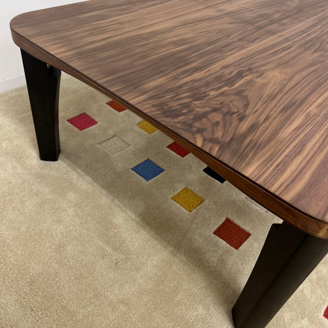 折脚テーブル 120cmテーブル 座卓 折りたたみ式 折脚座卓 木製テーブル