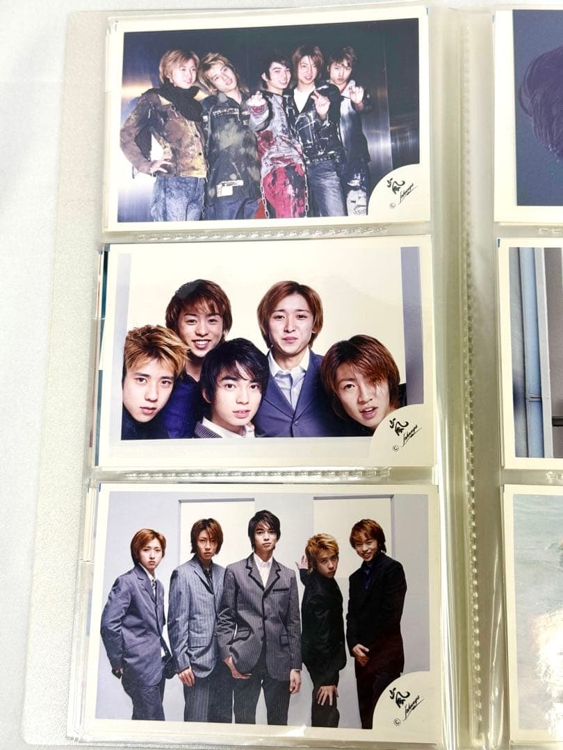 【希少品】嵐　公式写真　旧嵐ロゴ　デビュー初期　Johnnys Jr.