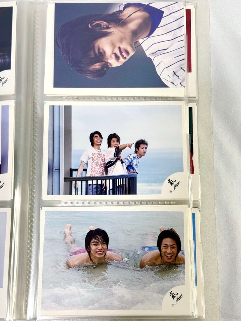 【希少品】嵐　公式写真　旧嵐ロゴ　デビュー初期　Johnnys Jr.