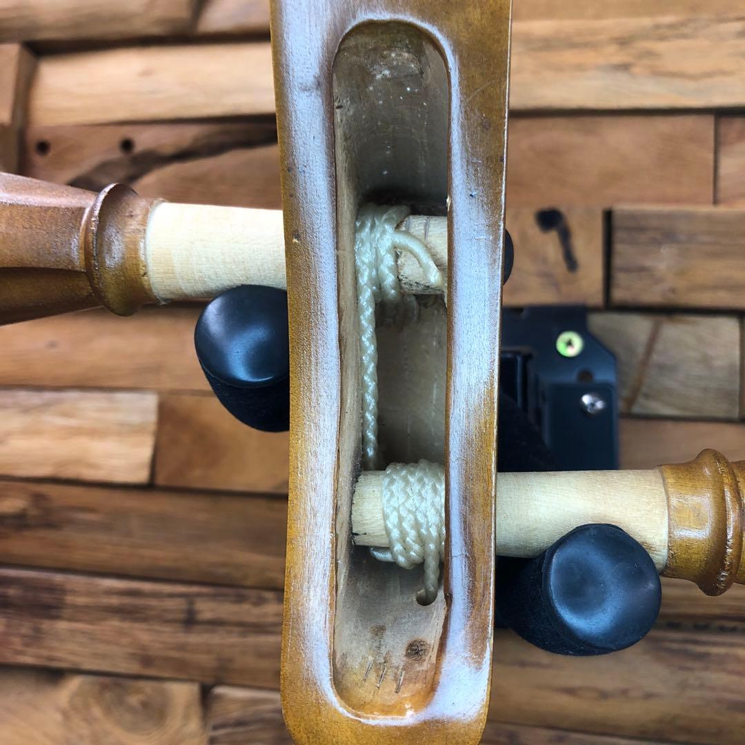 馬頭琴 モンゴル製 2002年 作家物 ケース付 弦楽器 民族楽器