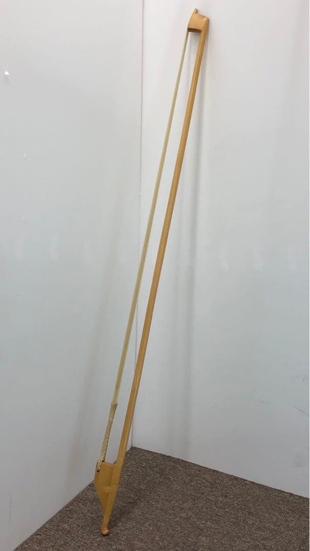 馬頭琴 モンゴル製 2002年 作家物 ケース付 弦楽器 民族楽器