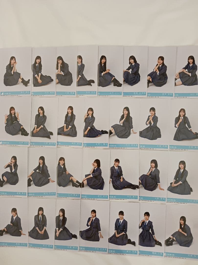 日向坂46 お願いバッハ!初回封入生写真ABCD116種116枚セットコンプ