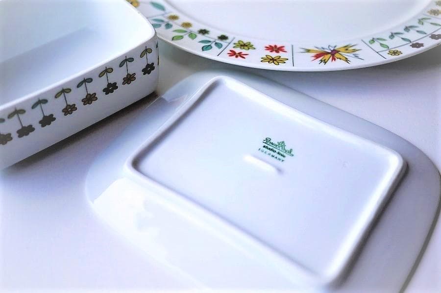 ローゼンタール　大プレート　バターケース(スタジオライン) エミリオプッチ