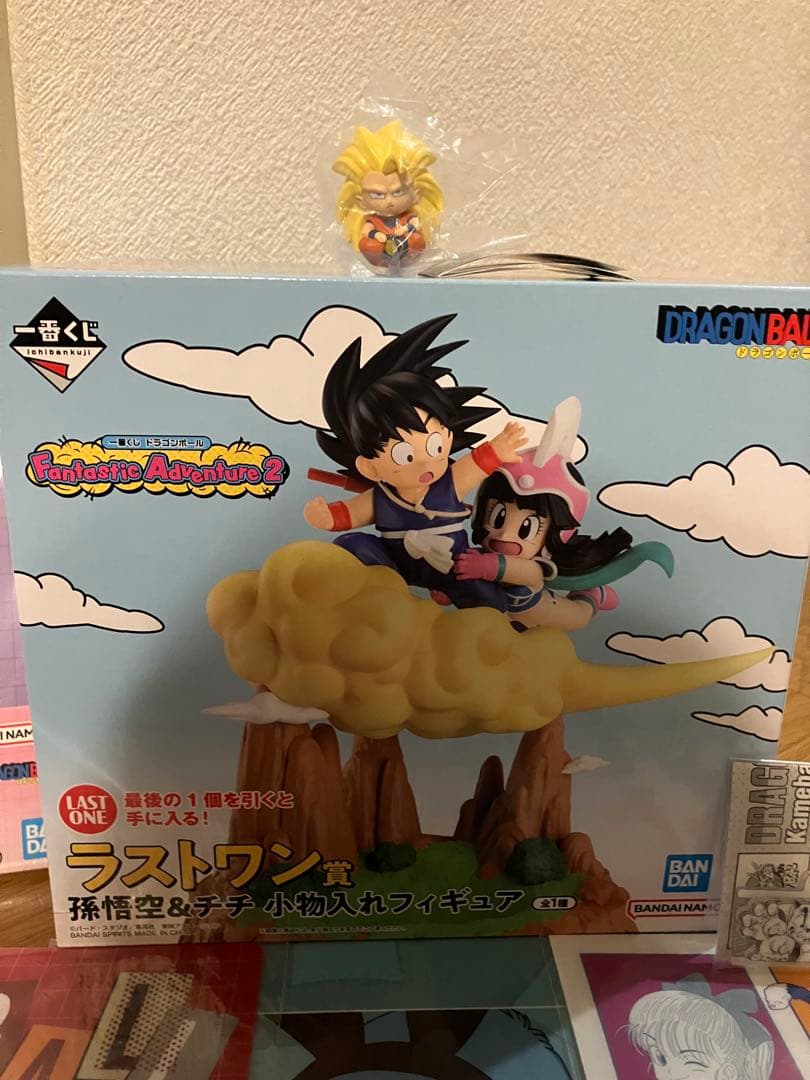 ガチャ付 ドラゴンボール 一番くじ ラストワン 孫悟空＆チチ ファンタスティック