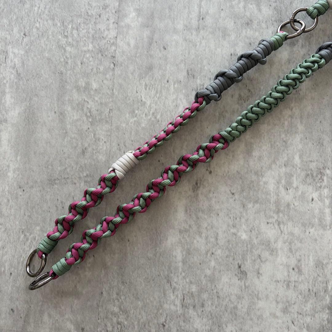 《ポケ様》パラコード　ボトルホルダー　ドリンクホルダー